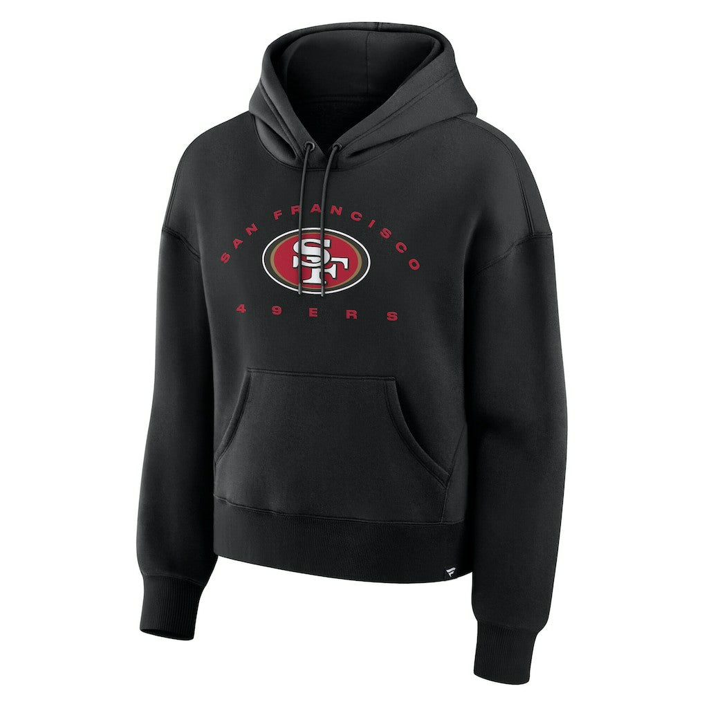 San Francisco 49ers Women's Eligible Receiver Legacy Pullover Hoodie - Black discount