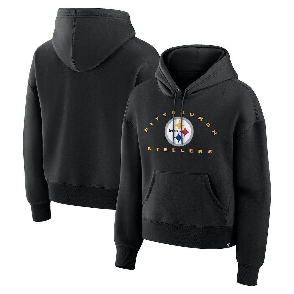 Pittsburgh Steelers Women's Eligible Receiver Legacy Pullover Hoodie - Black online