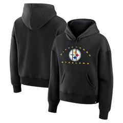 Pittsburgh Steelers Women's Eligible Receiver Legacy Pullover Hoodie - Black online