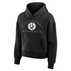 Pittsburgh Steelers Women's Eligible Receiver Legacy Pullover Hoodie - Black online