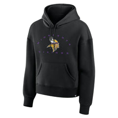 Minnesota Vikings Women's Eligible Receiver Legacy Pullover Hoodie - Black sale