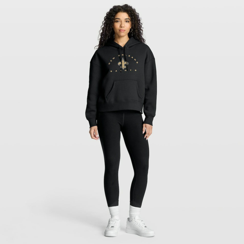 New Orleans Saints Women's Eligible Receiver Legacy Pullover Hoodie - Black cheap