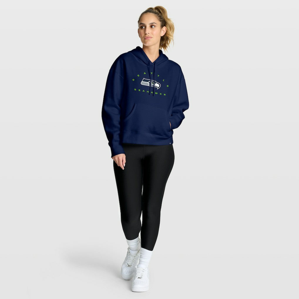 Seattle Seahawks Women's Eligible Receiver Legacy Pullover Hoodie - College Navy online