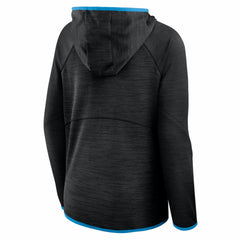 Carolina Panthers Women's Redzone End Around Pass Raglan Full-Zip Hoodie - Black online