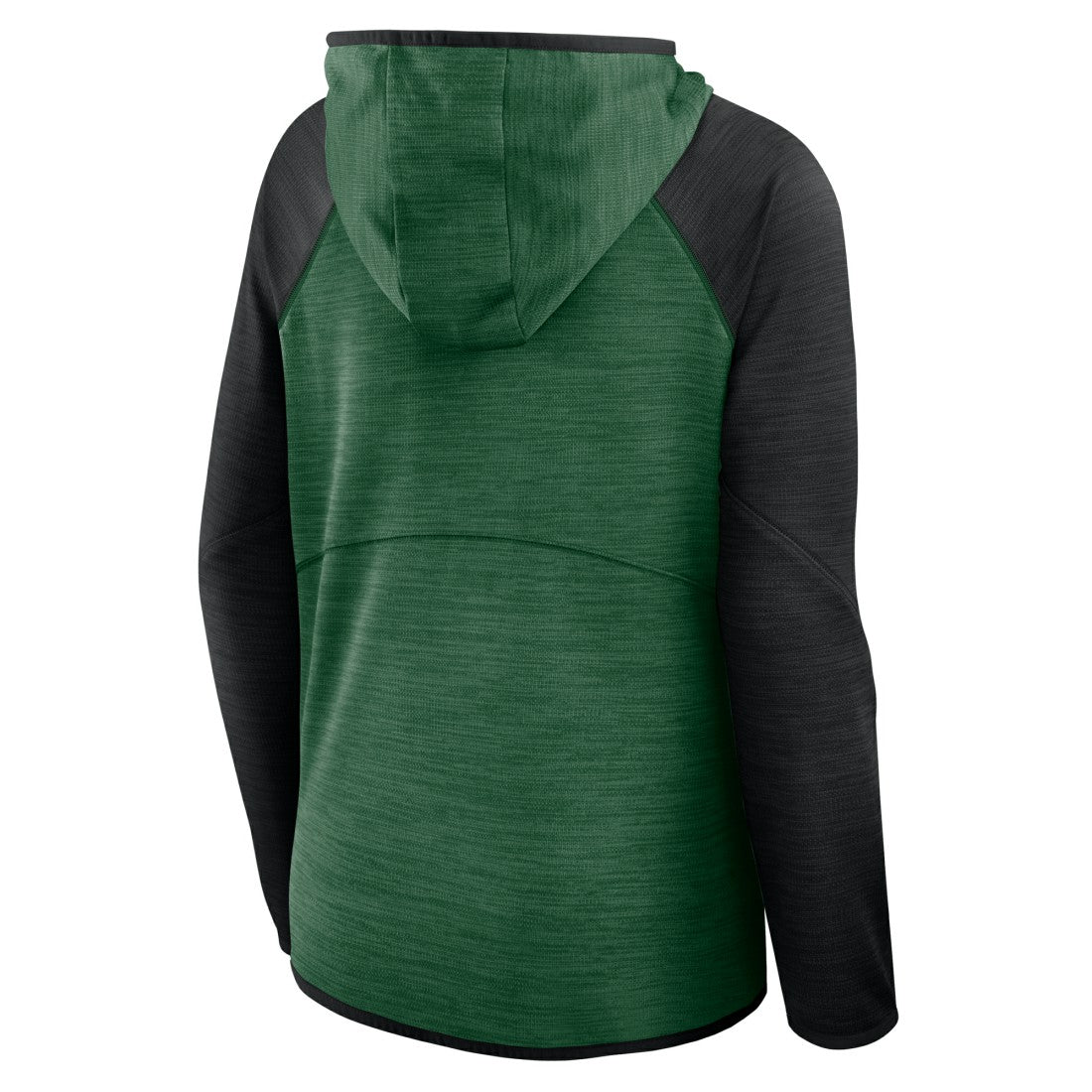 New York Jets Women's Redzone End Around Pass Raglan Full-Zip Hoodie - Green/Black for sale