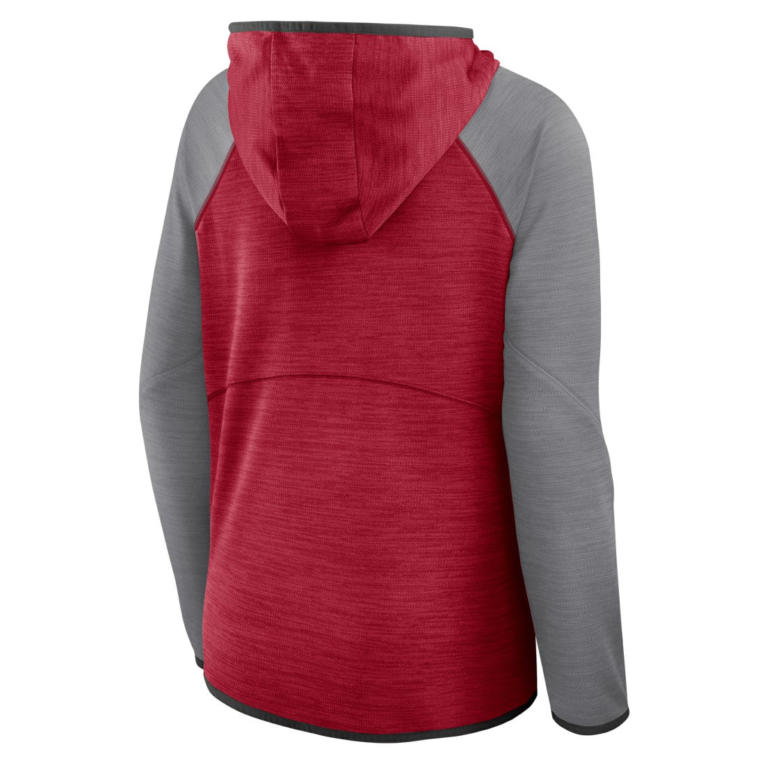 Tampa Bay Buccaneers Women's Redzone End Around Pass Raglan Full-Zip Hoodie - Red/Pewter outlet