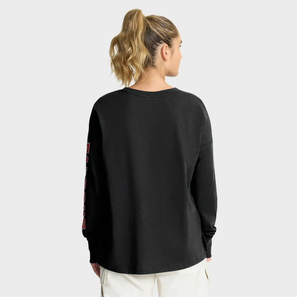 Atlanta Falcons Women's Hometown Legacy Long Sleeve T-Shirt - Black outlet