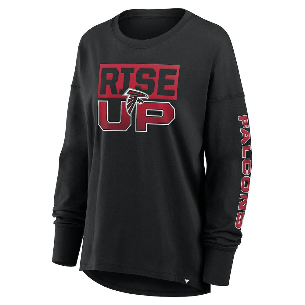 Atlanta Falcons Women's Hometown Legacy Long Sleeve T-Shirt - Black outlet