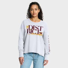 Washington Commanders Women's Hometown Legacy Long Sleeve T-Shirt - White discount
