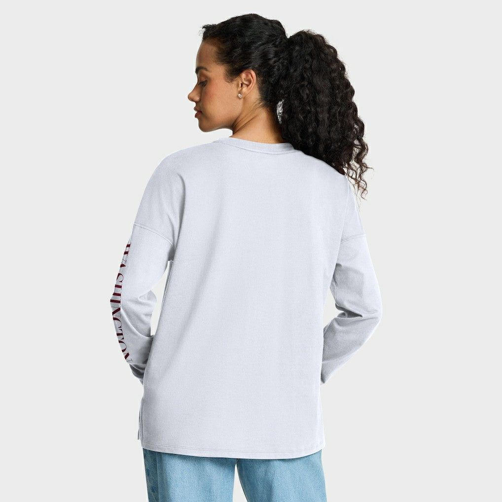 Washington Commanders Women's Hometown Legacy Long Sleeve T-Shirt - White discount