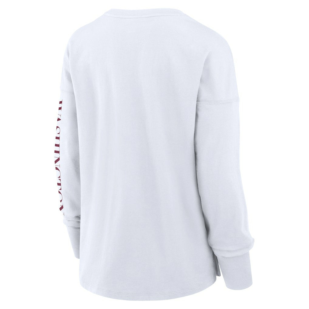 Washington Commanders Women's Hometown Legacy Long Sleeve T-Shirt - White discount