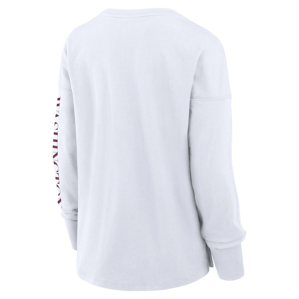 Washington Commanders Women's Hometown Legacy Long Sleeve T-Shirt - White discount