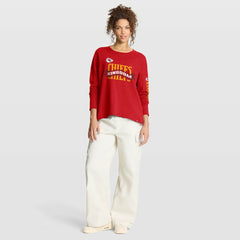 Kansas City Chiefs Women's Hometown Legacy Long Sleeve T-Shirt - Red outlet