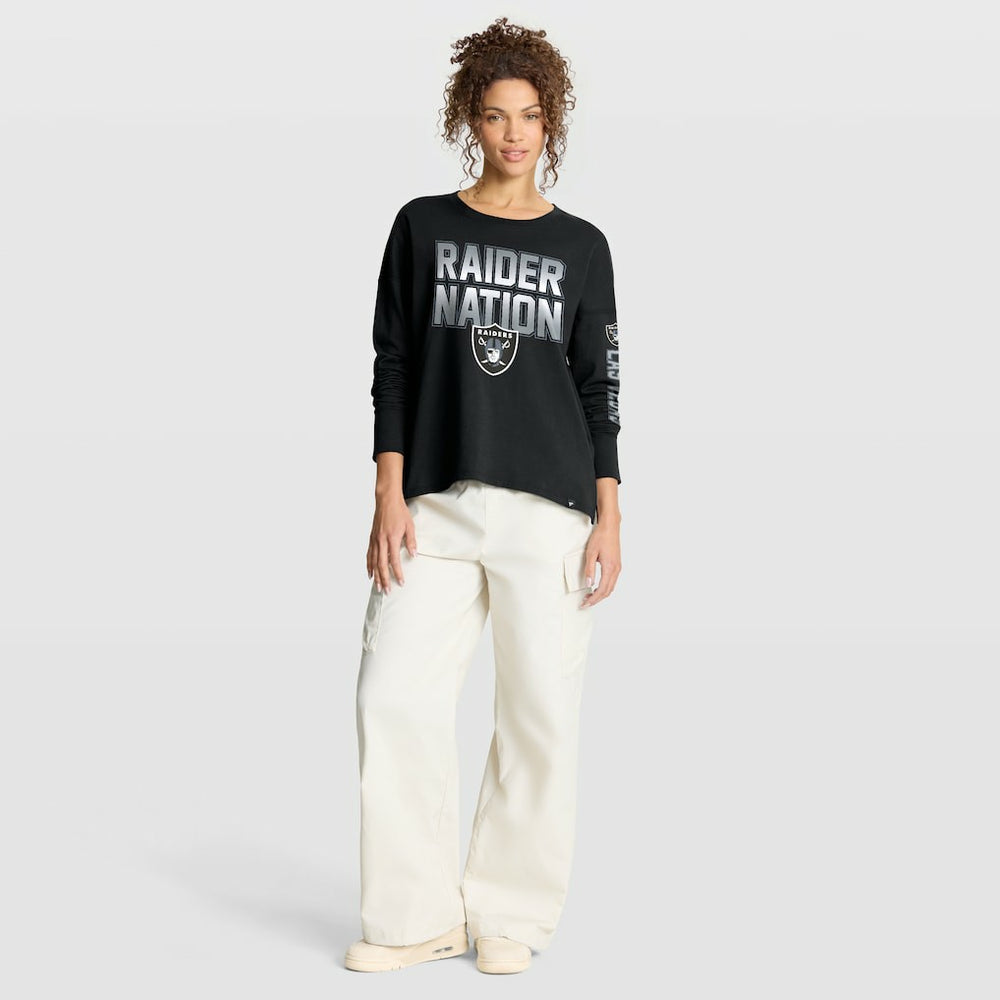 Las Vegas Raiders Women's Hometown Legacy Long Sleeve T-Shirt - Black for sale