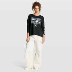 Las Vegas Raiders Women's Hometown Legacy Long Sleeve T-Shirt - Black for sale