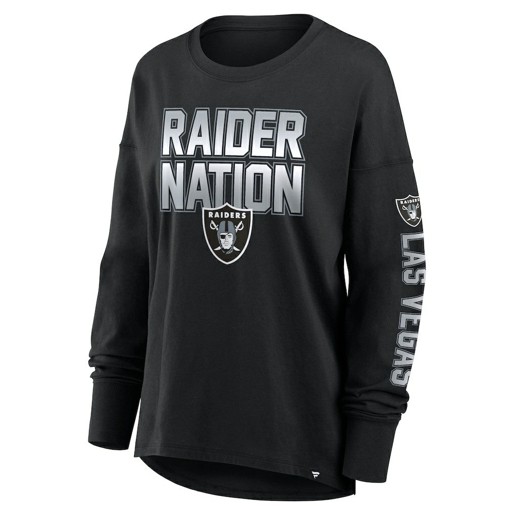 Las Vegas Raiders Women's Hometown Legacy Long Sleeve T-Shirt - Black for sale