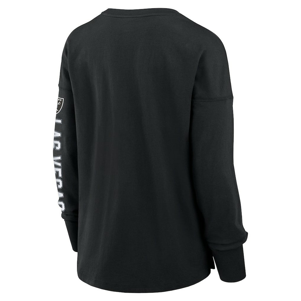 Las Vegas Raiders Women's Hometown Legacy Long Sleeve T-Shirt - Black for sale