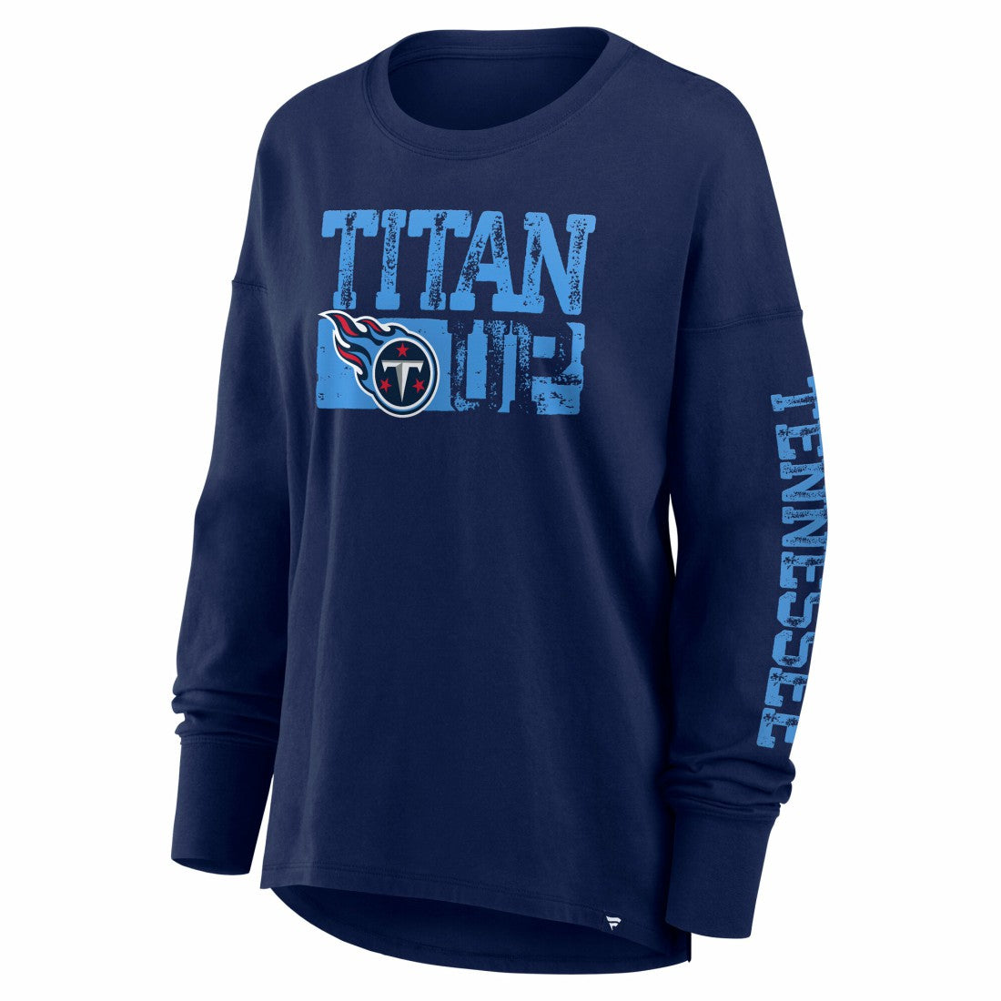 Tennessee Titans Women's Hometown Legacy Long Sleeve T-Shirt - Navy for sale