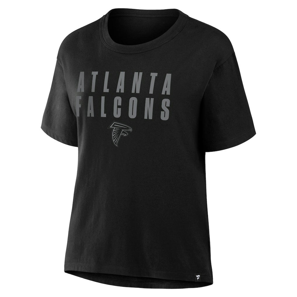 Atlanta Falcons Women's Blackout Kneel Down Legacy T-Shirt - Black sale