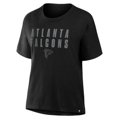 Atlanta Falcons Women's Blackout Kneel Down Legacy T-Shirt - Black sale
