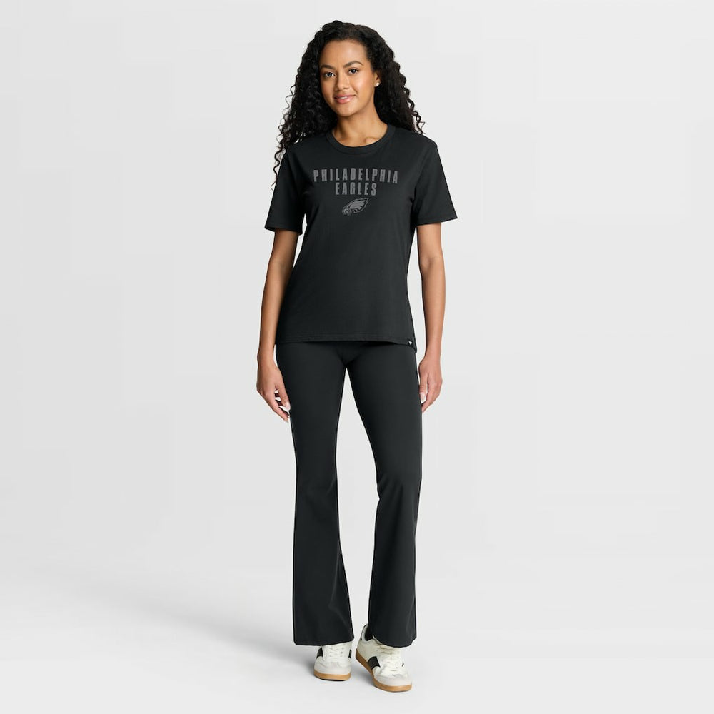 Philadelphia Eagles Women's Blackout Kneel Down Legacy T-Shirt - Black on sale