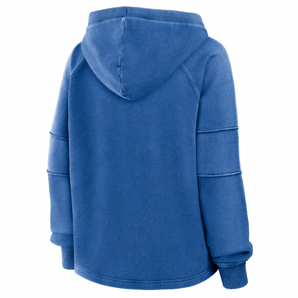 Buffalo Bills Women's Oversized Raglan Gridiron Hoodie - Royal cheap