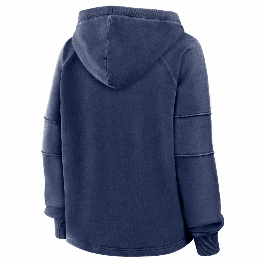 Denver Broncos Women's Oversized Raglan Gridiron Hoodie - Navy outlet