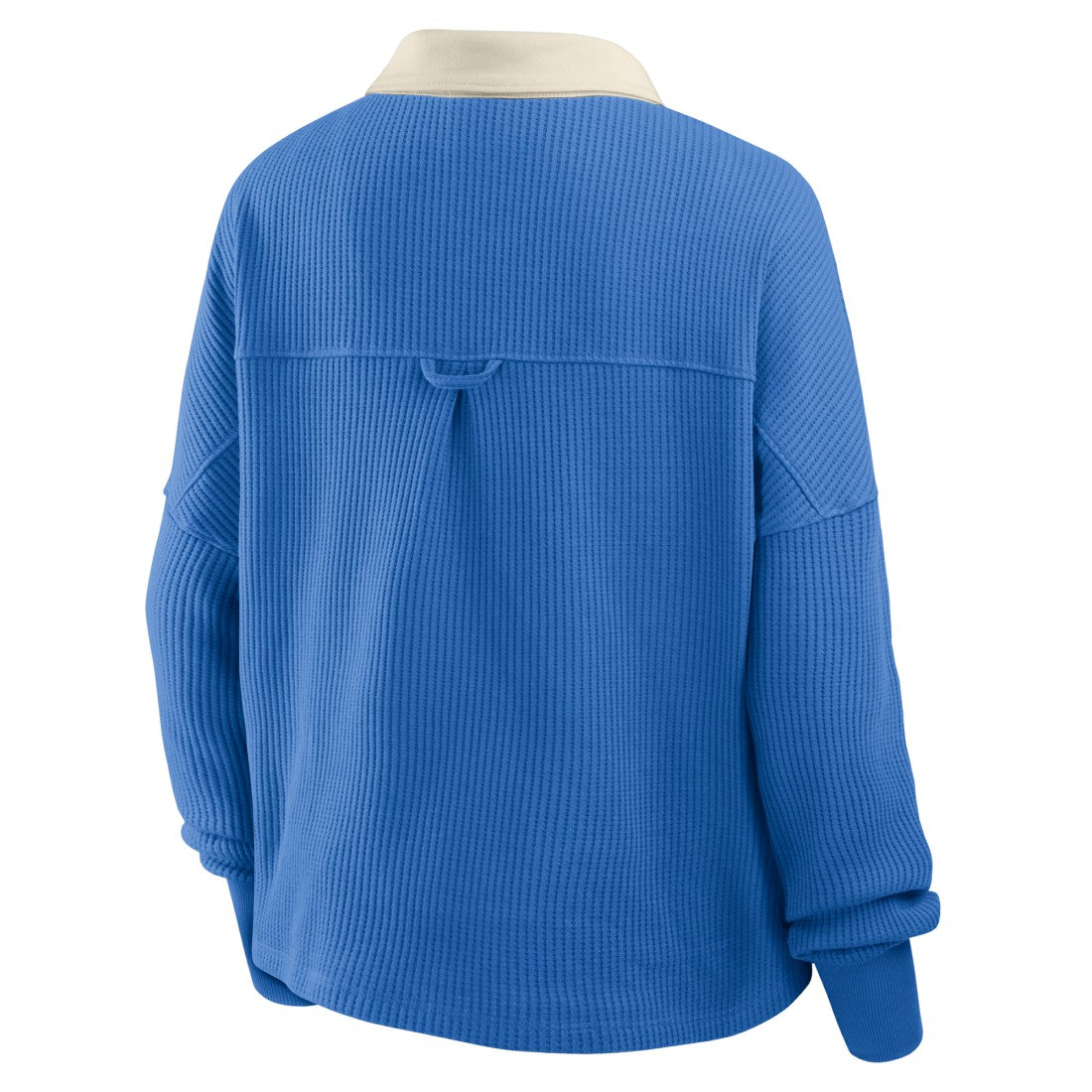 Detroit Lions Women's Oversized Hometown Premium Thermal Long Sleeve Shirt - Blue on sale