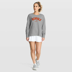 Cincinnati Bengals Women's Hometown Legacy Long Sleeve T-Shirt - Heather Gray for sale