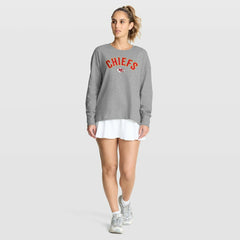 Kansas City Chiefs Women's Hometown Legacy Long Sleeve T-Shirt - Heather Gray sale