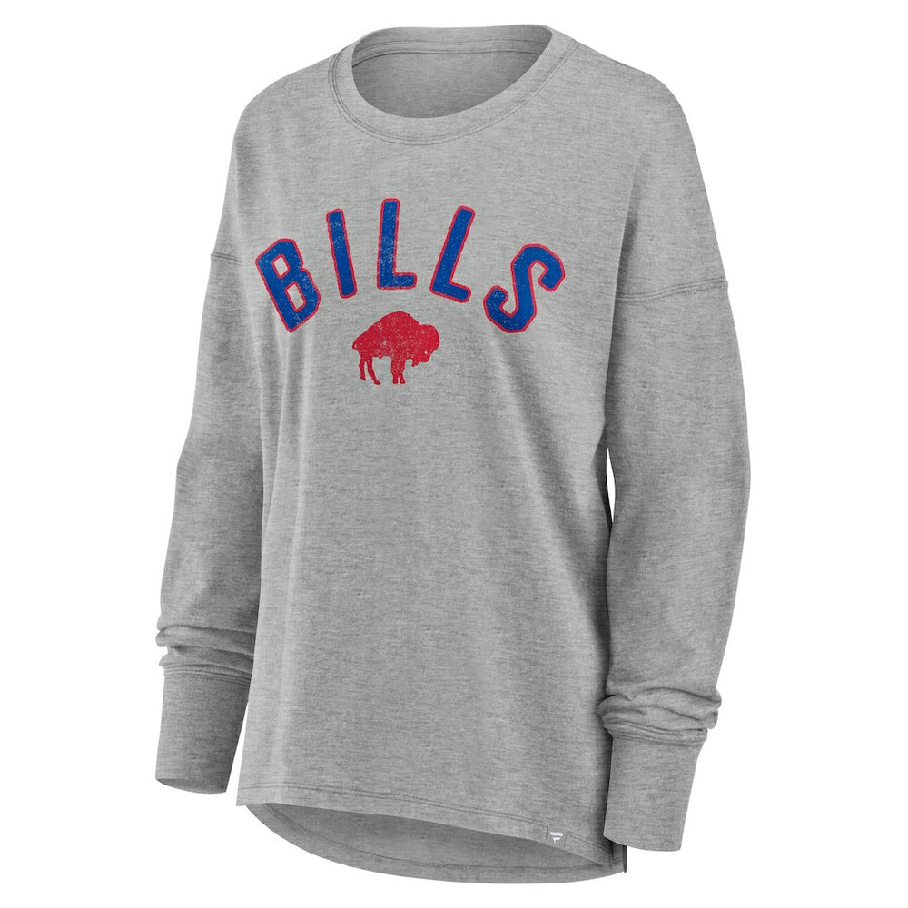 Buffalo Bills Women's Hometown Legacy Long Sleeve T-Shirt - Heather Gray discount