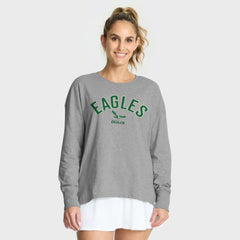 Philadelphia Eagles Women's Hometown Legacy Long Sleeve T-Shirt - Heather Gray outlet