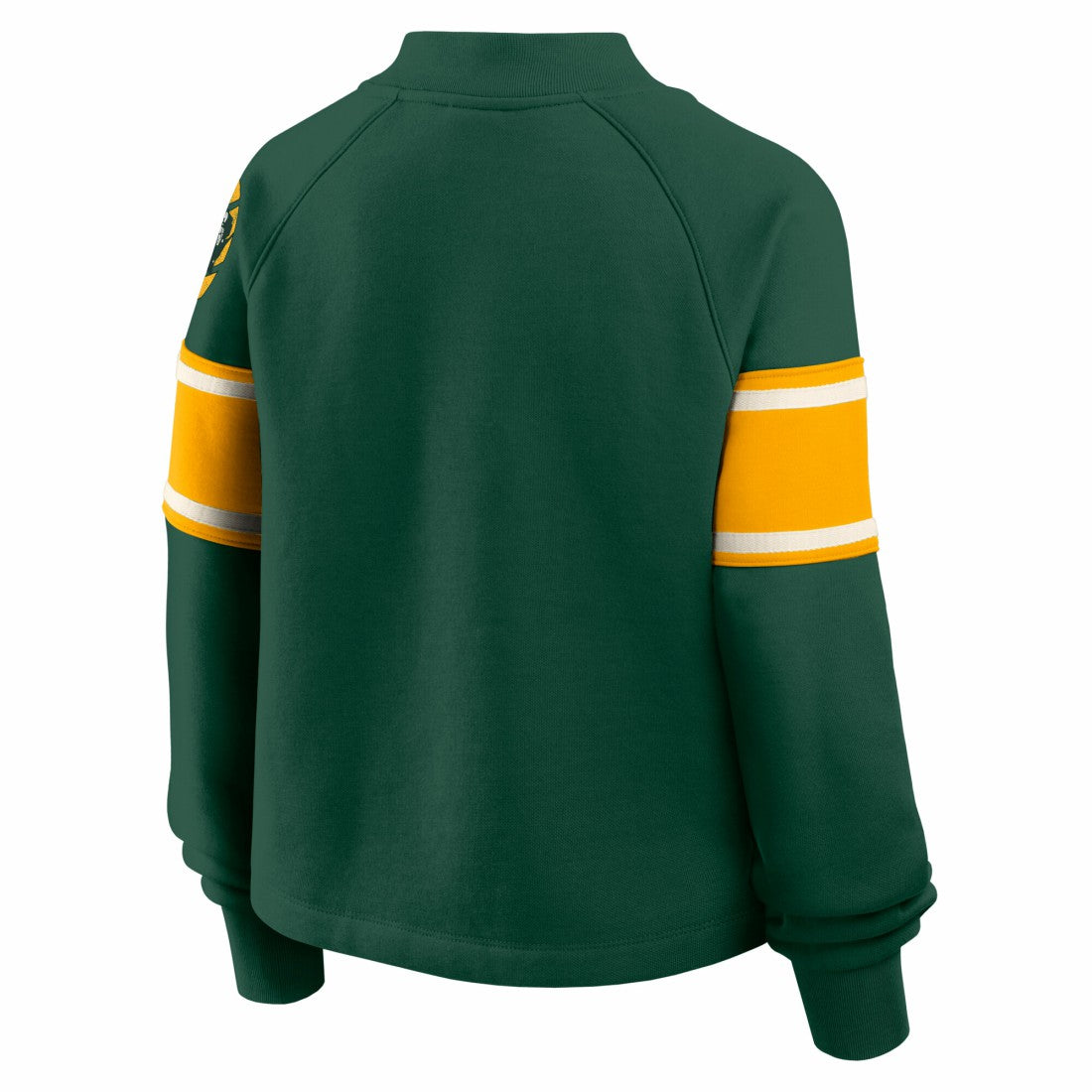 Green Bay Packers Oversized Hometown Toss Sweep Mock Neck Pullover - Green cheap