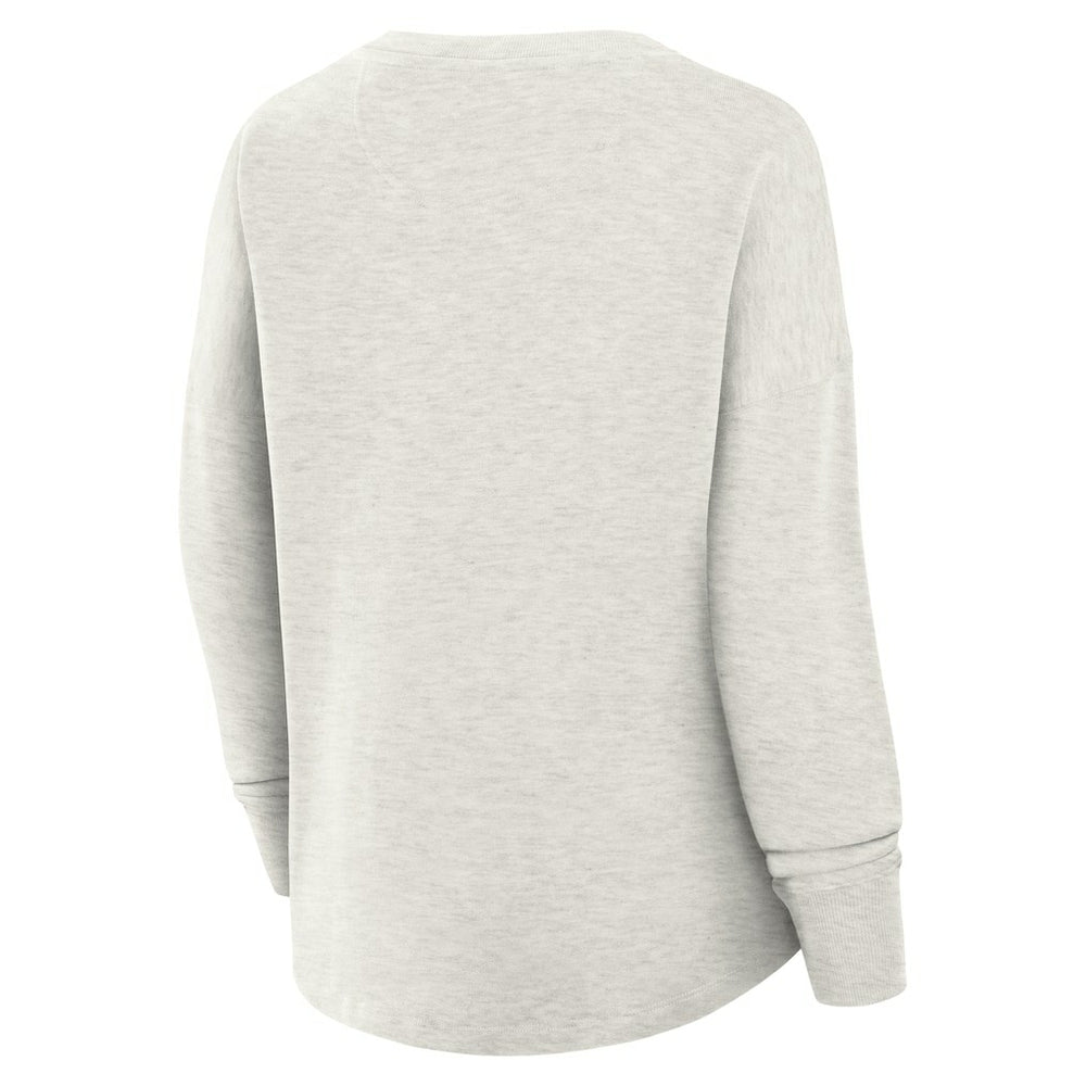 Detroit Lions Women's Oversized Hometown Pullover Sweatshirt - Heather Gray on sale