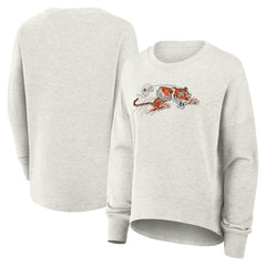 Cincinnati Bengals Women's Oversized Hometown Pullover Sweatshirt - Heather Gray online