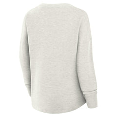 San Francisco 49ers Women's Oversized Hometown Pullover Sweatshirt - Heather Gray cheap