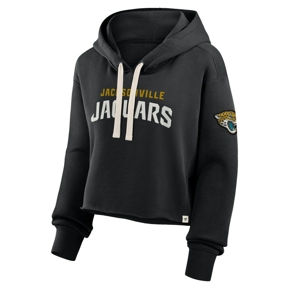 Jacksonville Jaguars Women's Oversized Hometown Heritage Cropped Hoodie - Black online
