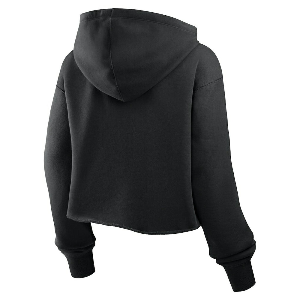 Cincinnati Bengals Women's Oversized Hometown Heritage Cropped Hoodie - Black discount