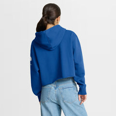 Indianapolis Colts Women's Oversized Hometown Heritage Cropped Hoodie - Royal online