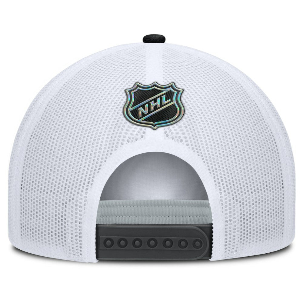 Vegas Golden Knights Fanatics Authentic Pro Rink A-Frame Adjustable Hat - Charcoal/White Hats