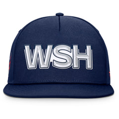 Washington Capitals Fanatics Authentic Pro Rink Team Code Snapback Hat - Navy Hats
