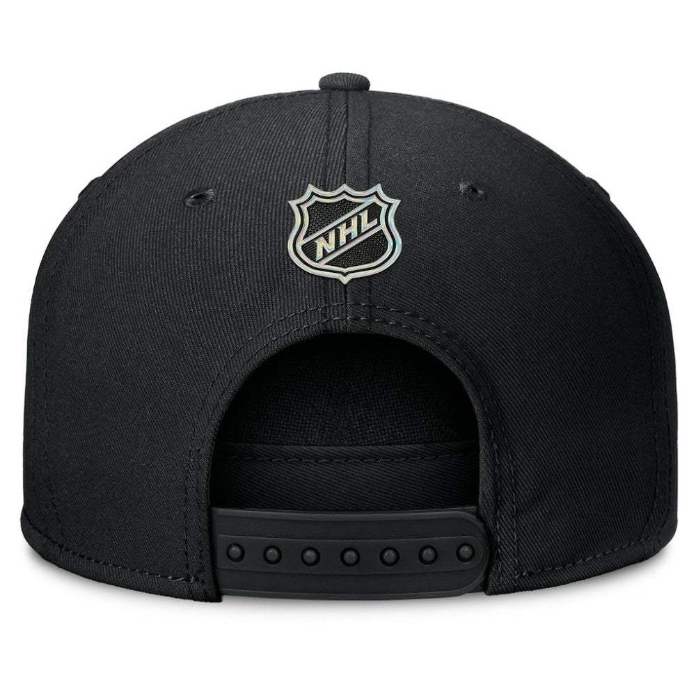 Boston Bruins Fanatics Authentic Pro Rink Team Code Snapback Hat - Black Hats
