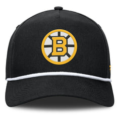 Boston Bruins Fanatics Authentic Pro Rink Roper A-Frame Adjustable Hat - Black Hats