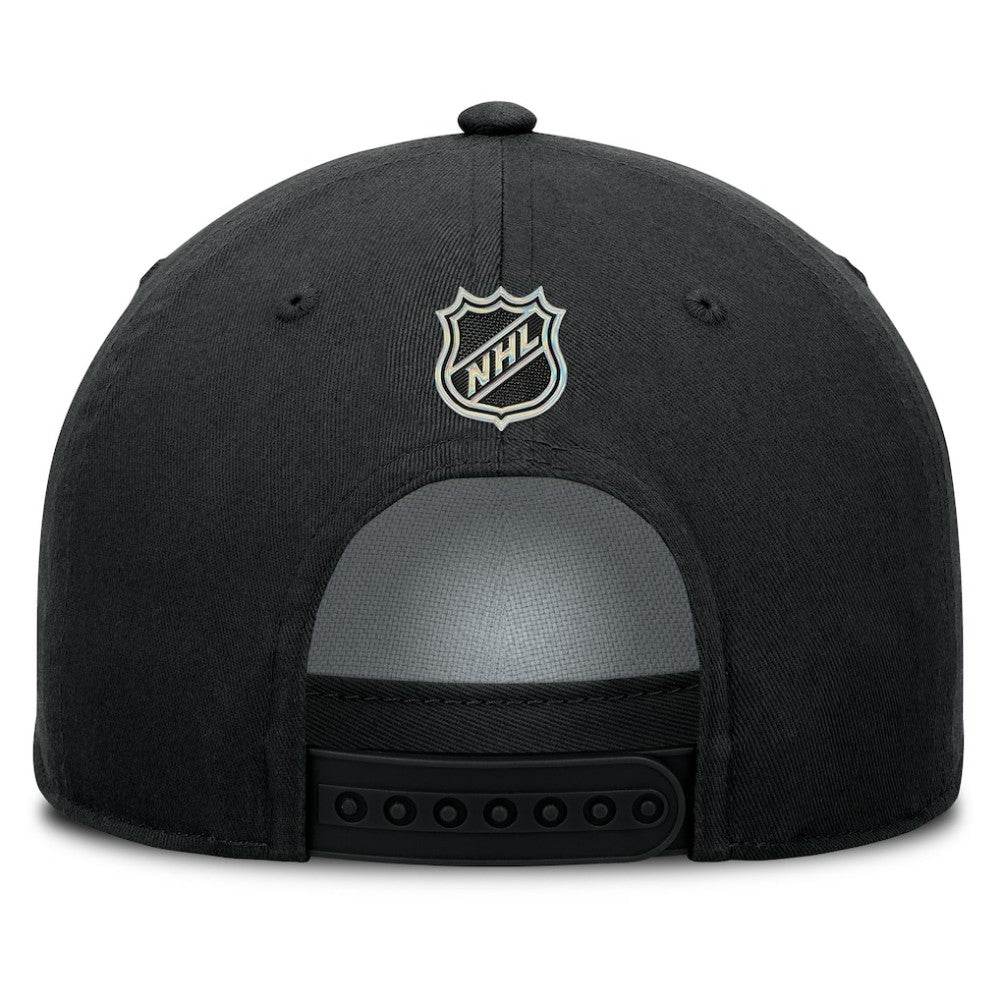 Pittsburgh Penguins Fanatics Authentic Pro Rink Roper A-Frame Adjustable Hat - Black Hats