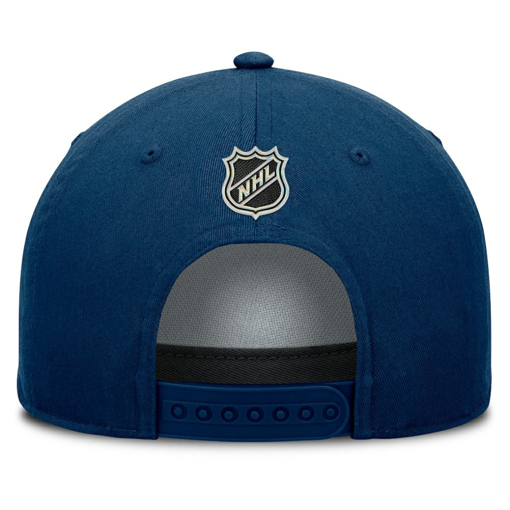 Seattle Kraken Fanatics Authentic Pro Rink Roper A-Frame Adjustable Hat - Deep Sea Blue Hats