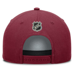 Colorado Avalanche Fanatics Authentic Pro Rink Roper A-Frame Adjustable Hat - Burgundy Hats