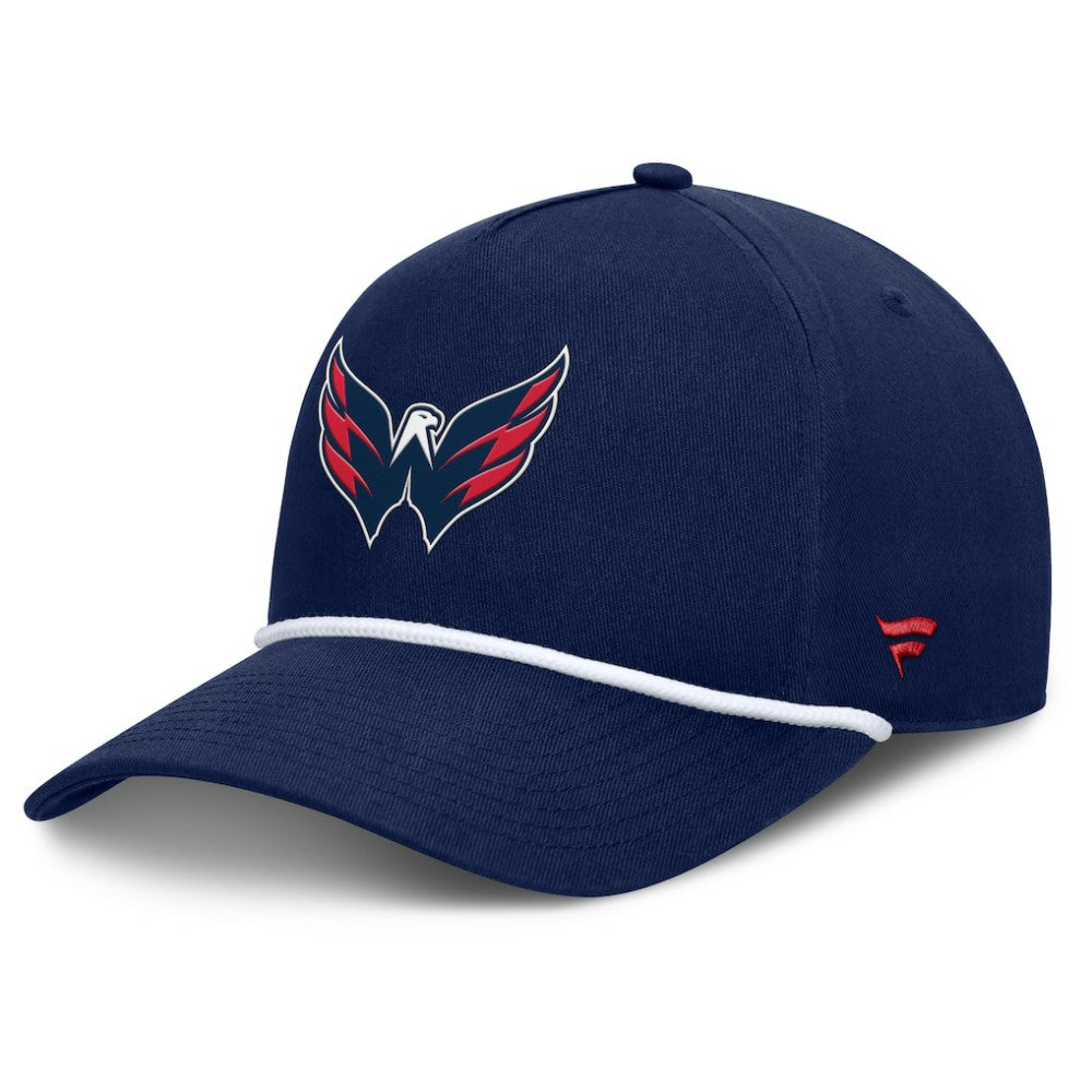 Washington Capitals Fanatics Authentic Pro Rink Roper A-Frame Adjustable Hat - Navy Hats