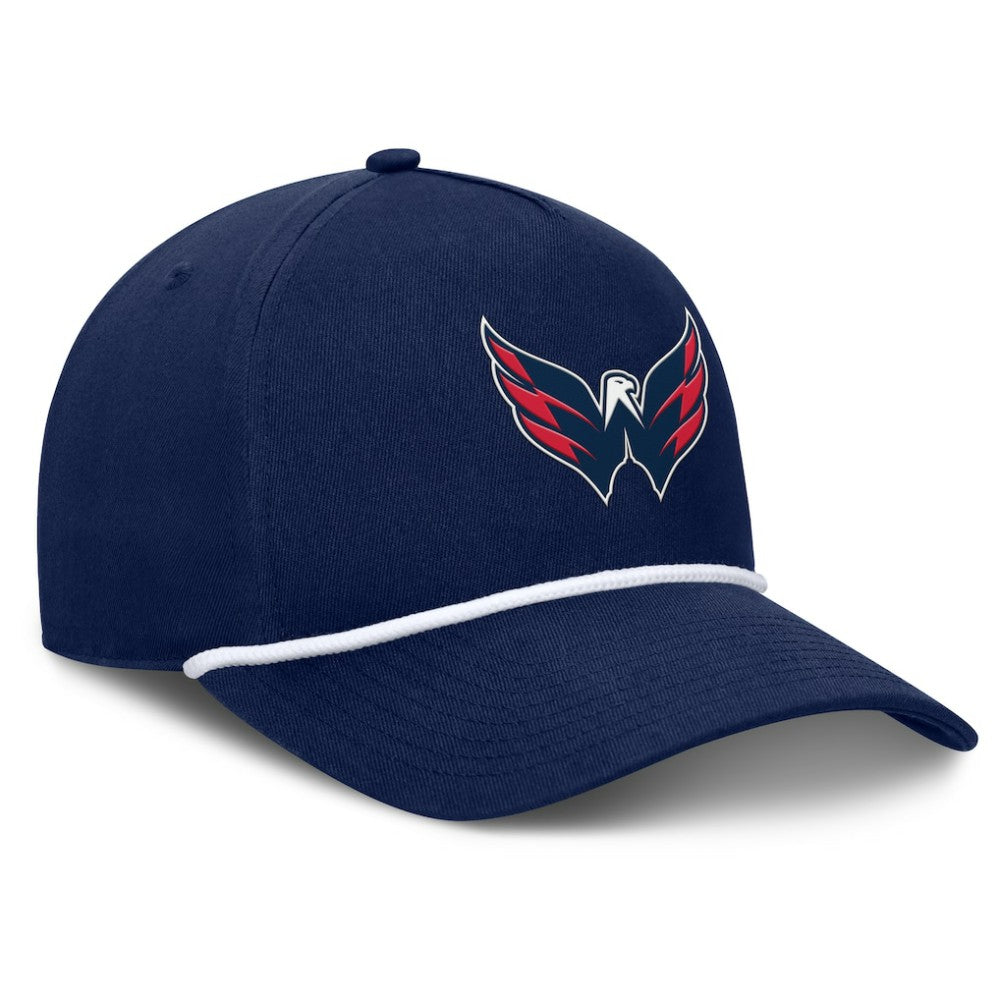 Washington Capitals Fanatics Authentic Pro Rink Roper A-Frame Adjustable Hat - Navy Hats