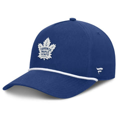 Toronto Maple Leafs Fanatics Authentic Pro Rink Roper A-Frame Adjustable Hat - Blue Hats