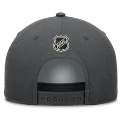Vegas Golden Knights Fanatics Authentic Pro Rink Roper A-Frame Adjustable Hat - Charcoal Hats